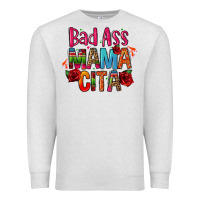 Oatmeal Heather bad ass mama cita Premium Sweatshirt - CTS Tumbler Store