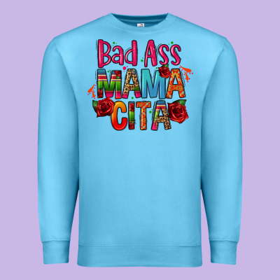 Bad Ass Mama Cita Premium Sweatshirt Designed By Cts Tumbler Store