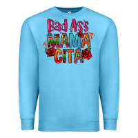 Ocean Blue bad ass mama cita Premium Sweatshirt - CTS Tumbler Store