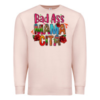 Pale Pink bad ass mama cita Premium Sweatshirt - CTS Tumbler Store