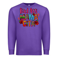 Purple bad ass mama cita Premium Sweatshirt - CTS Tumbler Store