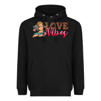 Black love vibes cupid Heavyweight Hoodie - RanaPortraitStore