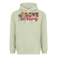 Matcha love vibes cupid Heavyweight Hoodie - RanaPortraitStore
