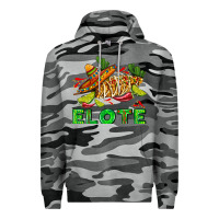 Slate Camo Elote corn sombrero lime and  cactus Premium Hoodie - AdoDesignShop