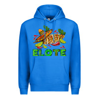True Royal Elote corn sombrero lime and  cactus Premium Hoodie - AdoDesignShop