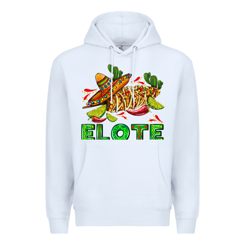 Elote Corn Sombrero Lime And  Cactus Premium Hoodie by AdoDesignShop | Teevron