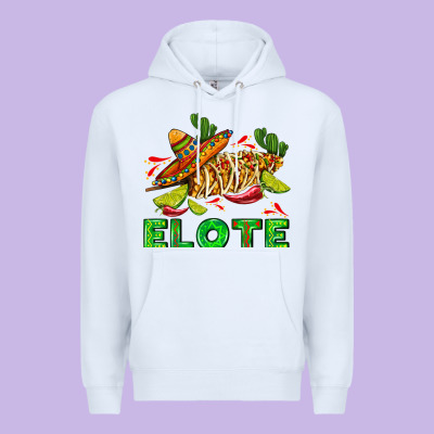 Elote Corn Sombrero Lime And  Cactus Premium Hoodie Designed By Adodesignshop