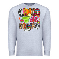 Heather Grey cinco de drinko Premium Sweatshirt - CTS Tumbler Store