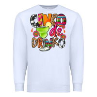 White cinco de drinko Premium Sweatshirt - CTS Tumbler Store