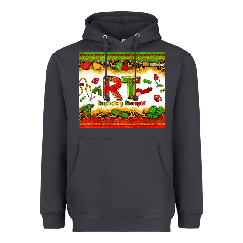 Respiratory Therapist Juneteenth Heavyweight Hoodie by Zillion Design Studio | Teevron