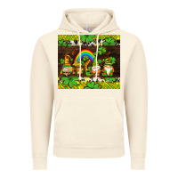 Vintage Artic western st patricks gnomes Vintage Hoodie - AdoDesignShop