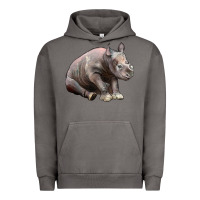 Pigment Tornado Baby Rhino Illustrations Urban Hoodie - LillyAllenDesigns