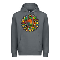Rock autism awareness cowhide leopard sunflower Premium Hoodie - Artiststas