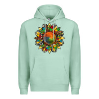 Seafoam autism awareness cowhide leopard sunflower Premium Hoodie - Artiststas