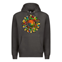 Smoke autism awareness cowhide leopard sunflower Premium Hoodie - Artiststas