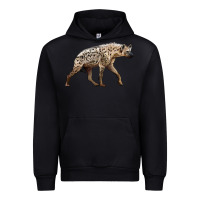 Black hyena Urban Hoodie - LillyAllenDesigns