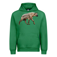 Emerald hyena Urban Hoodie - LillyAllenDesigns