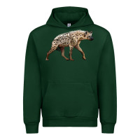 Foreset Green hyena Urban Hoodie - LillyAllenDesigns