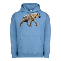 Pigment Pebble Blue hyena Urban Hoodie - LillyAllenDesigns