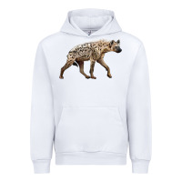 White hyena Urban Hoodie - LillyAllenDesigns