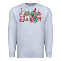 Heather Grey rock hand coffee cups Premium Sweatshirt - Zillion Design Studio