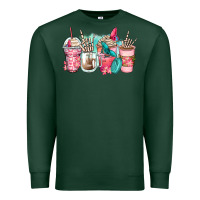 Sports Green rock hand coffee cups Premium Sweatshirt - Zillion Design Studio