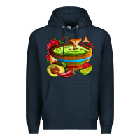 Navy guacamole Premium Hoodie - AdoDesignShop