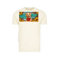 Vintage Arctic golden retriever license plate Vintage Tee - Artiststas