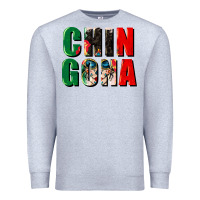 Heather Grey chingona Premium Sweatshirt - CTS Tumbler Store