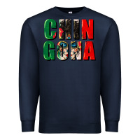 Navy chingona Premium Sweatshirt - CTS Tumbler Store