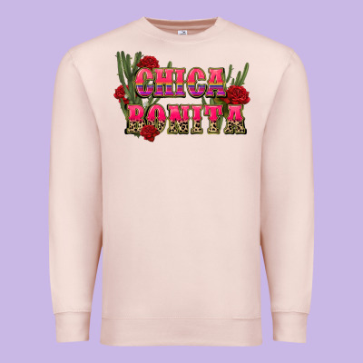 Chica Bonita Premium Sweatshirt Designed By Cts Tumbler Store