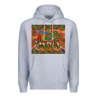 Heather Grey proud autism mom tumbler Premium Hoodie - Artiststas
