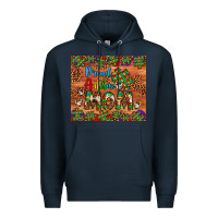 Navy proud autism mom tumbler Premium Hoodie - Artiststas