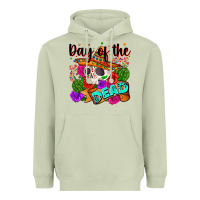 Matcha mexican day of the dead Heavyweight Hoodie - Zillion Design Studio