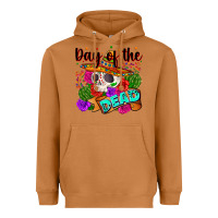 Meerkat mexican day of the dead Heavyweight Hoodie - Zillion Design Studio