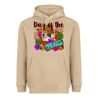 Mushroom mexican day of the dead Heavyweight Hoodie - Zillion Design Studio
