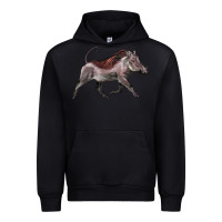Black Warthog Illustrations Urban Hoodie - LillyAllenDesigns