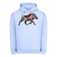 Pigment Grape Ice Warthog Illustrations Urban Hoodie - LillyAllenDesigns
