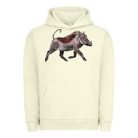 Pigment Pistachio Warthog Illustrations Urban Hoodie - LillyAllenDesigns