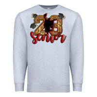 Heather Grey senior 2023 Premium Sweatshirt - Zillion Design Studio