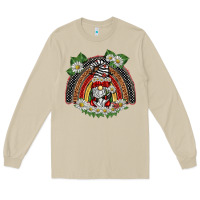 Mushroom ladybuy gnomies rainbow Long Sleeve Tee - BarkalooDesign
