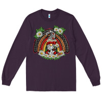 Plum ladybuy gnomies rainbow Long Sleeve Tee - BarkalooDesign