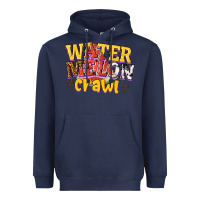 Navy watermelon crawl Heavyweight Hoodie - texasbilliewilder