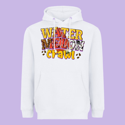 Watermelon Crawl Heavyweight Hoodie Designed By Texasbilliewilder