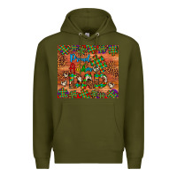 Army Green proud autism dad Premium Hoodie - Artiststas