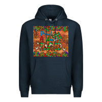 Navy proud autism dad Premium Hoodie - Artiststas