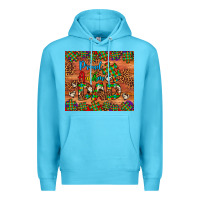 Ocean Blue proud autism dad Premium Hoodie - Artiststas