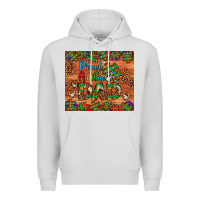 Dove Grey proud autism dad Premium Hoodie - Artiststas