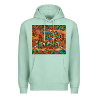 Seafoam proud autism dad Premium Hoodie - Artiststas