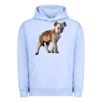 Pigment Grape Ice Baby Hyena Illustrations Urban Hoodie - LillyAllenDesigns